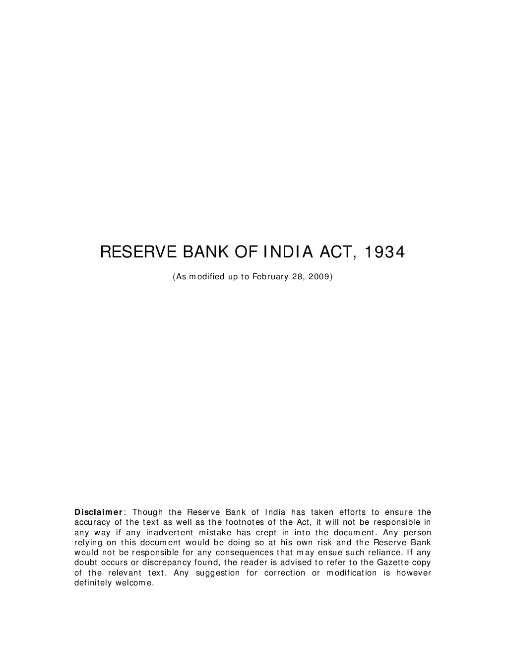 Reserve Bank of India Annual Report 2011-2012 - Page 3