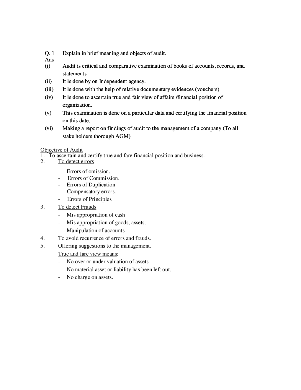 Theory and Practice of Auditing Notes - Page 4