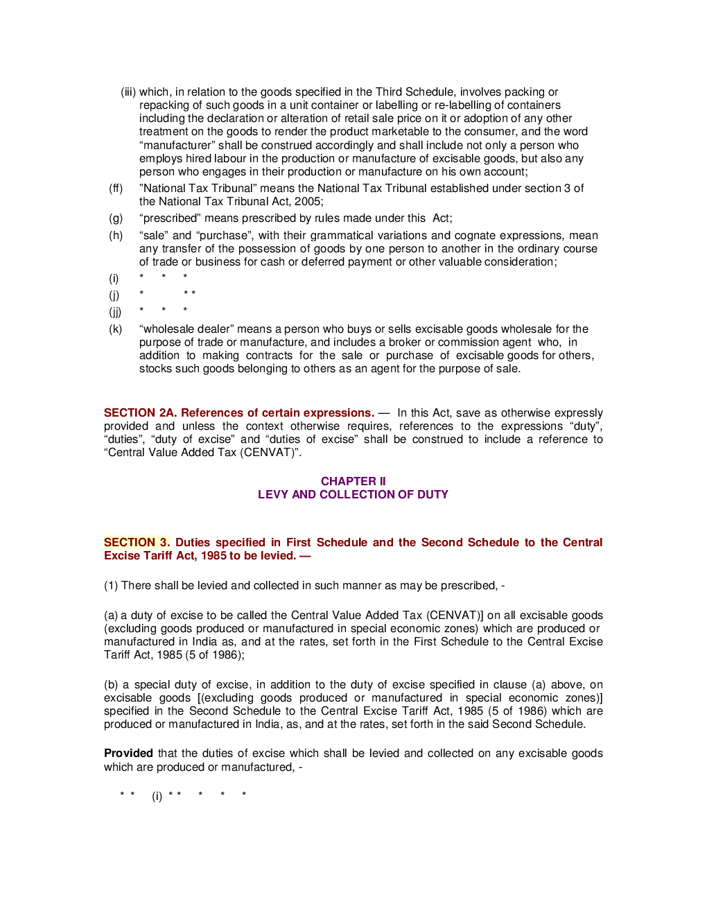 The Central Excise Act, 1944 - Page 3
