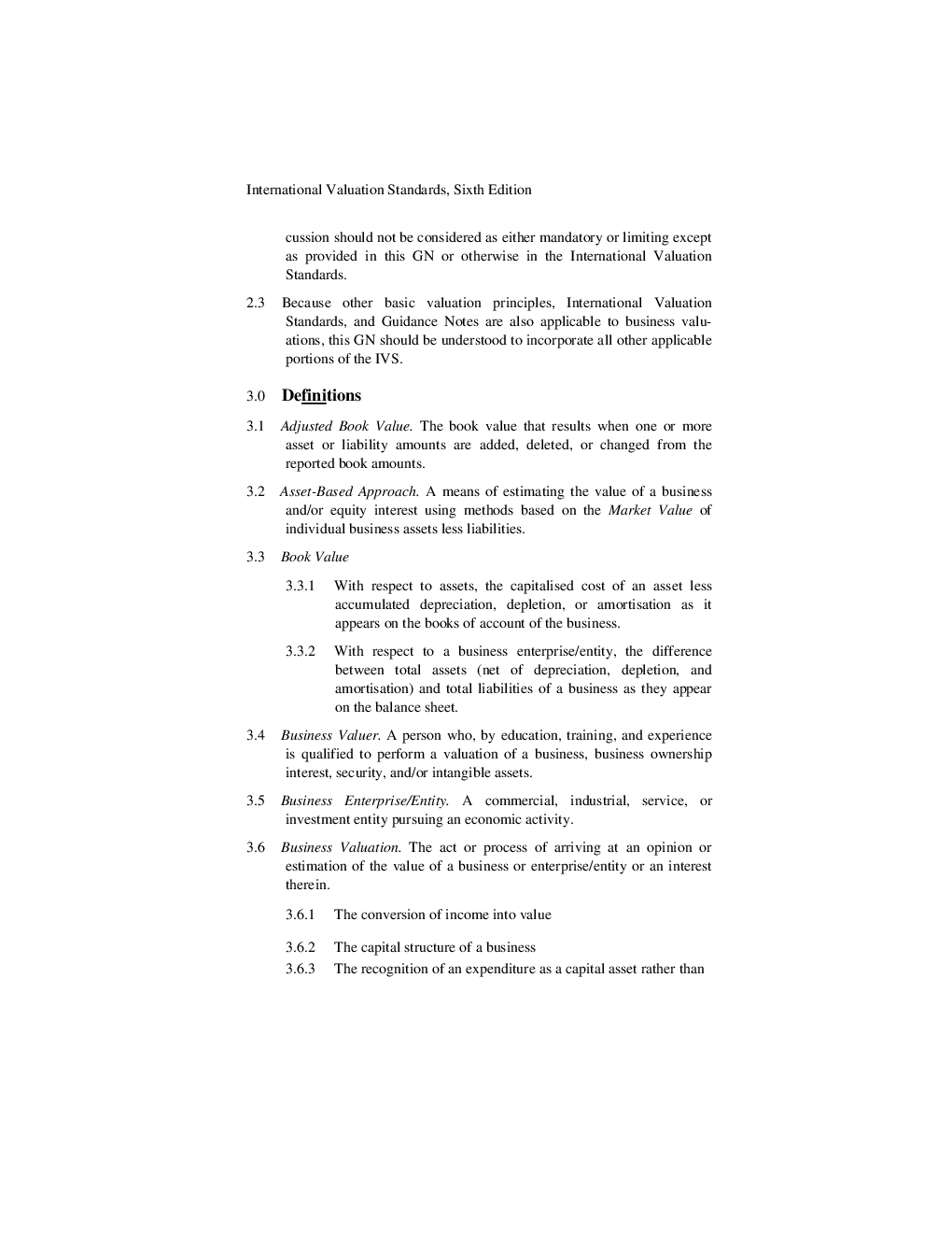International Valuation Guidance - Page 3