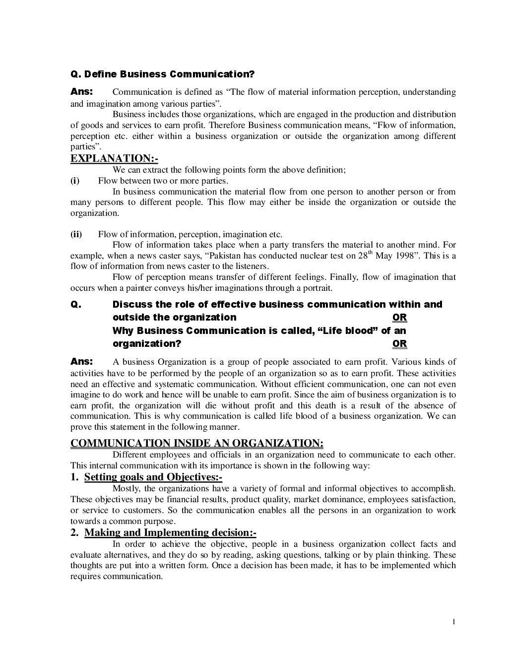 Business Communication - Page 2