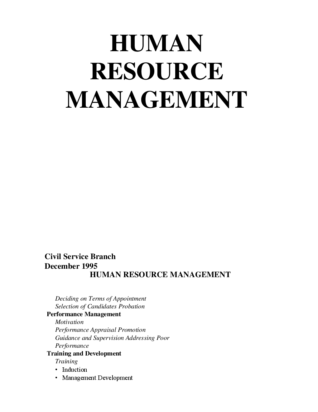 Human Resource Management - Page 3