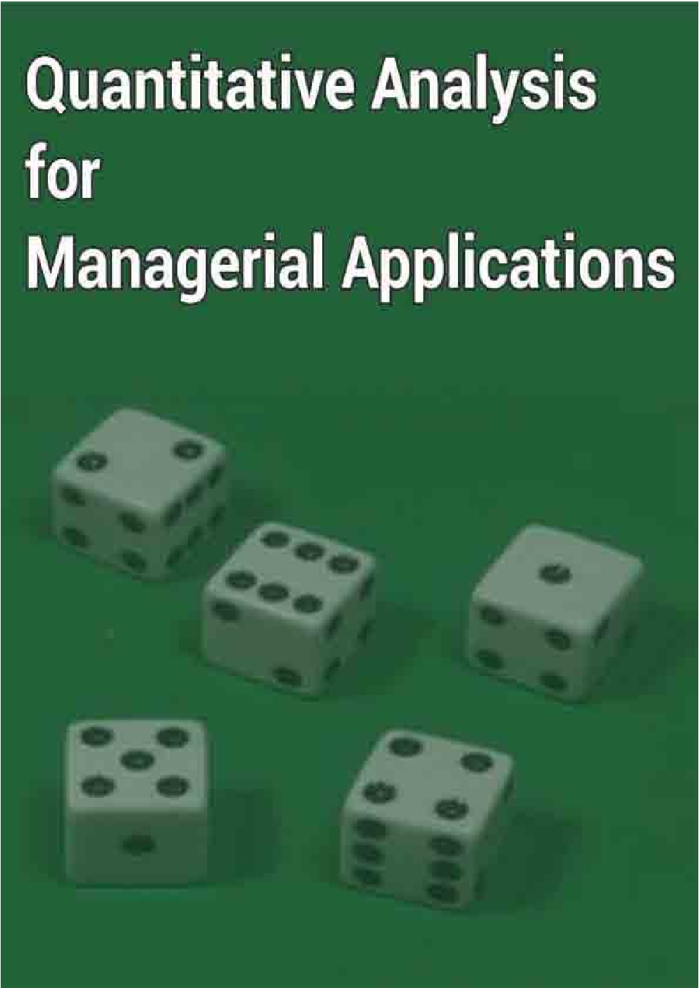 Quantitative Analysis for Managerial Applications - Page 1