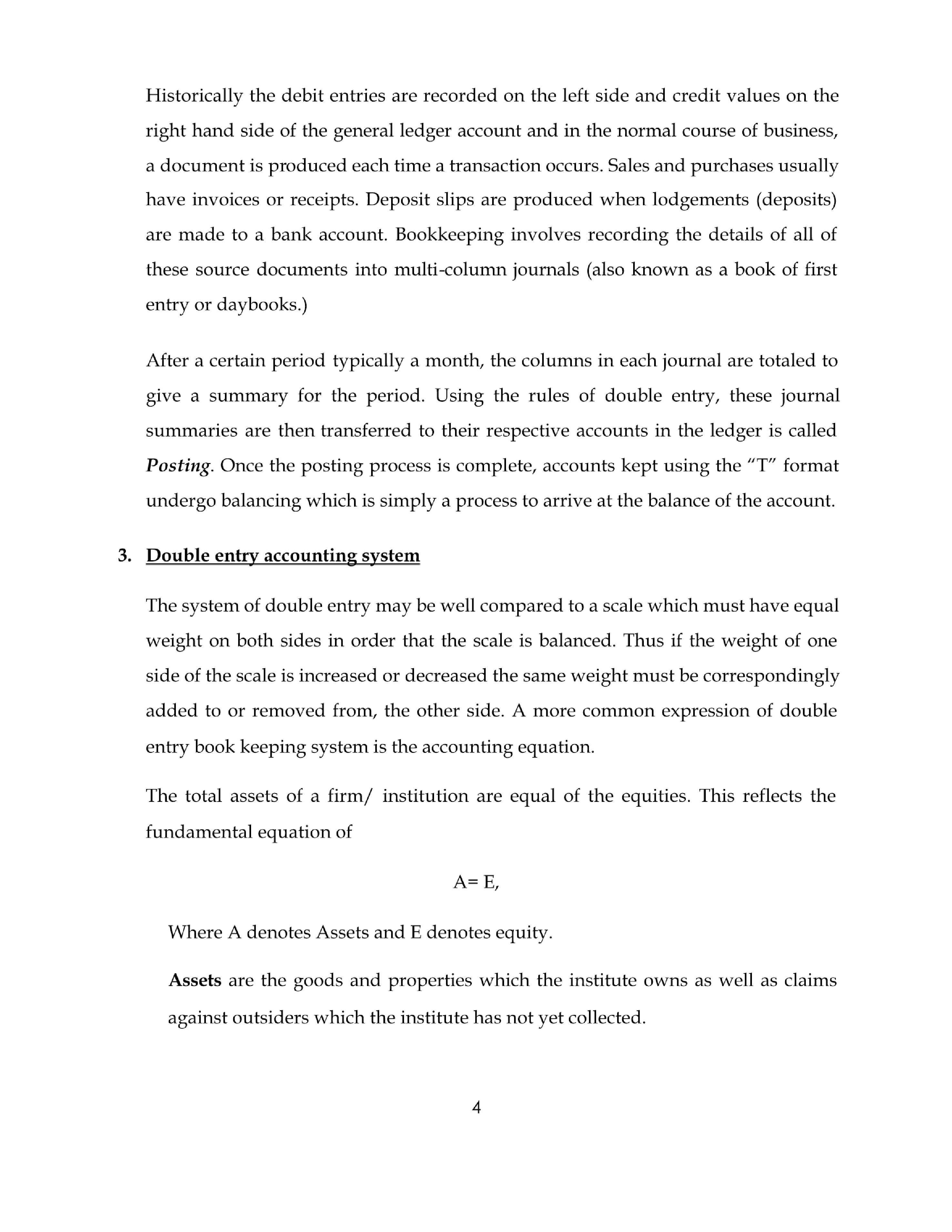 Accounting Manual on Double Entry System of Accounting - Page 5