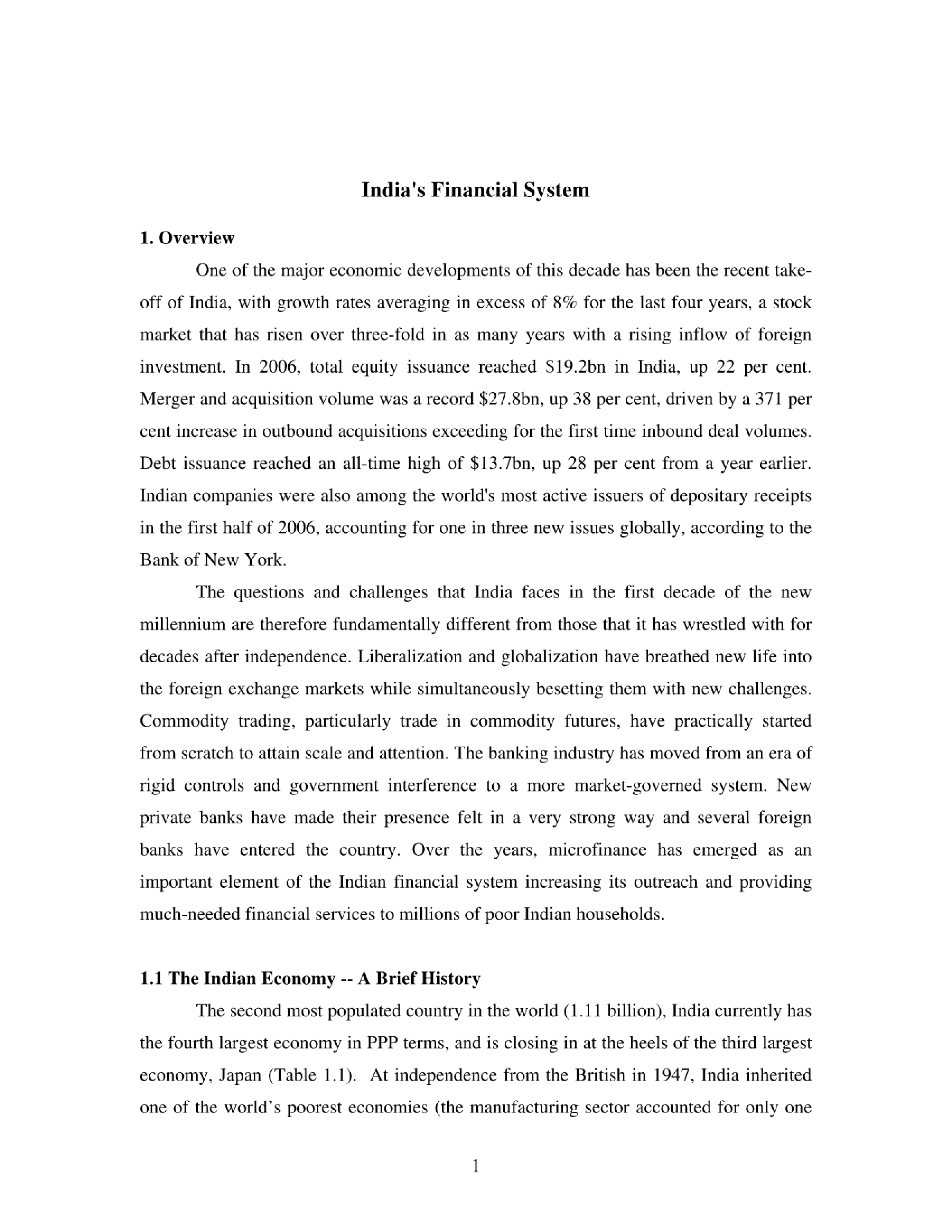 India\'s Financial System - Page 4