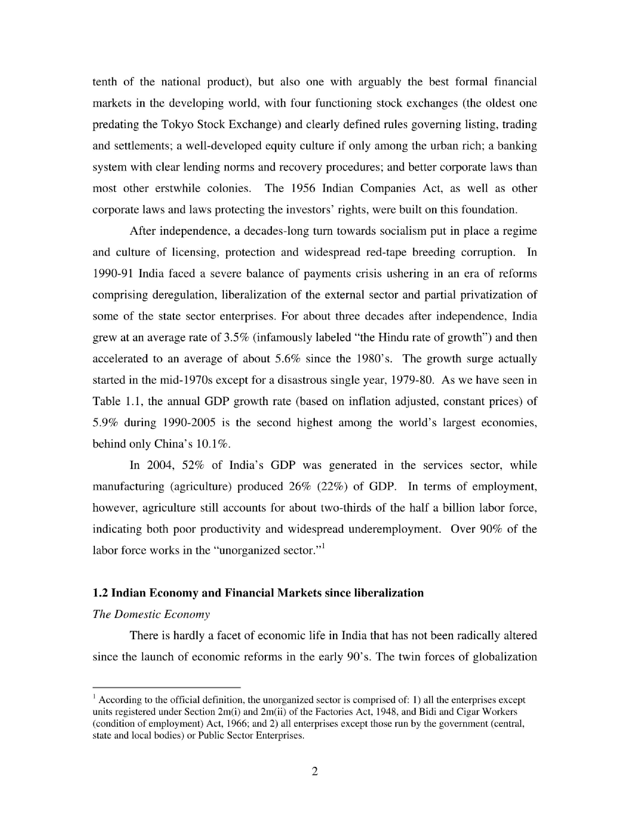 India\'s Financial System - Page 5