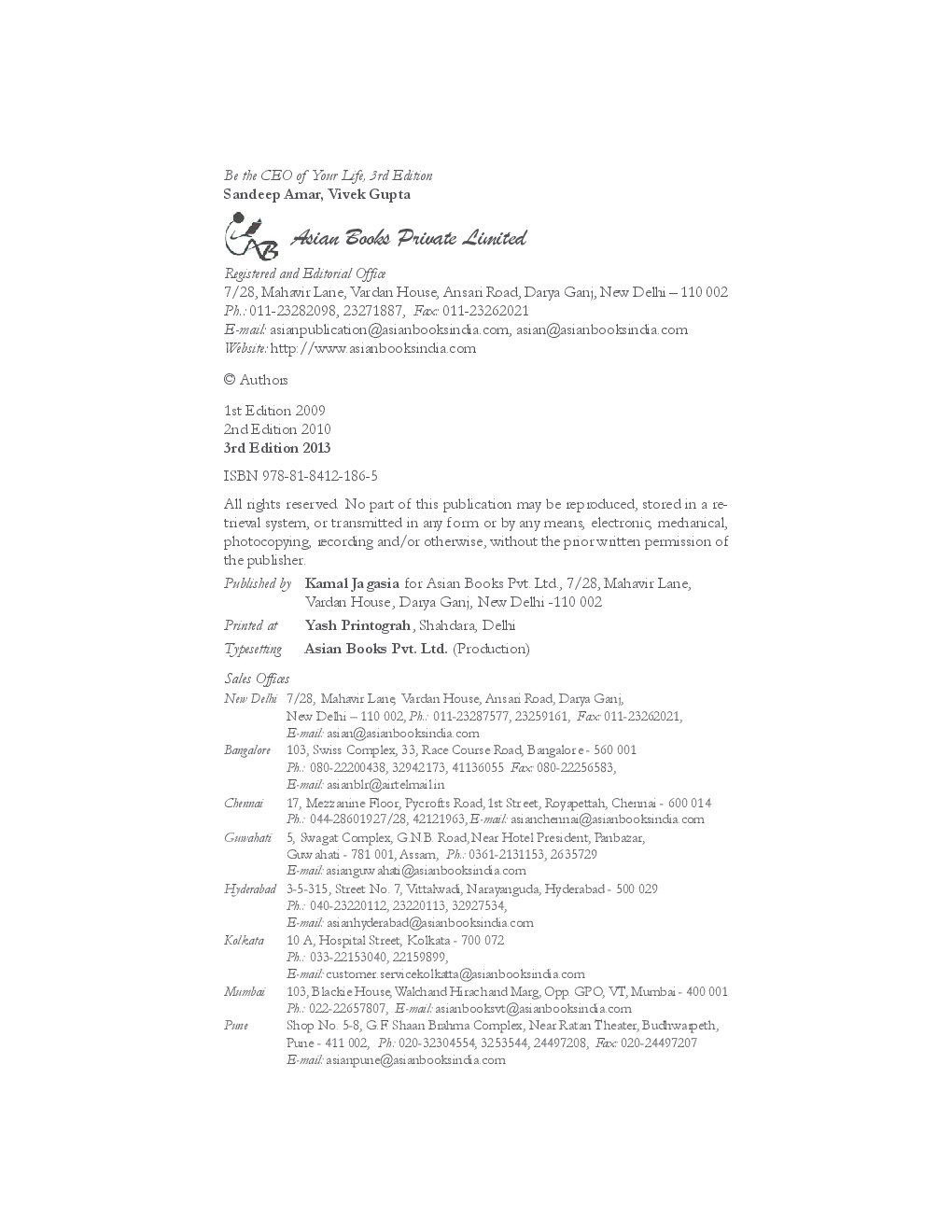 Be the CEO of Your Life 3rd Ed - Page 3