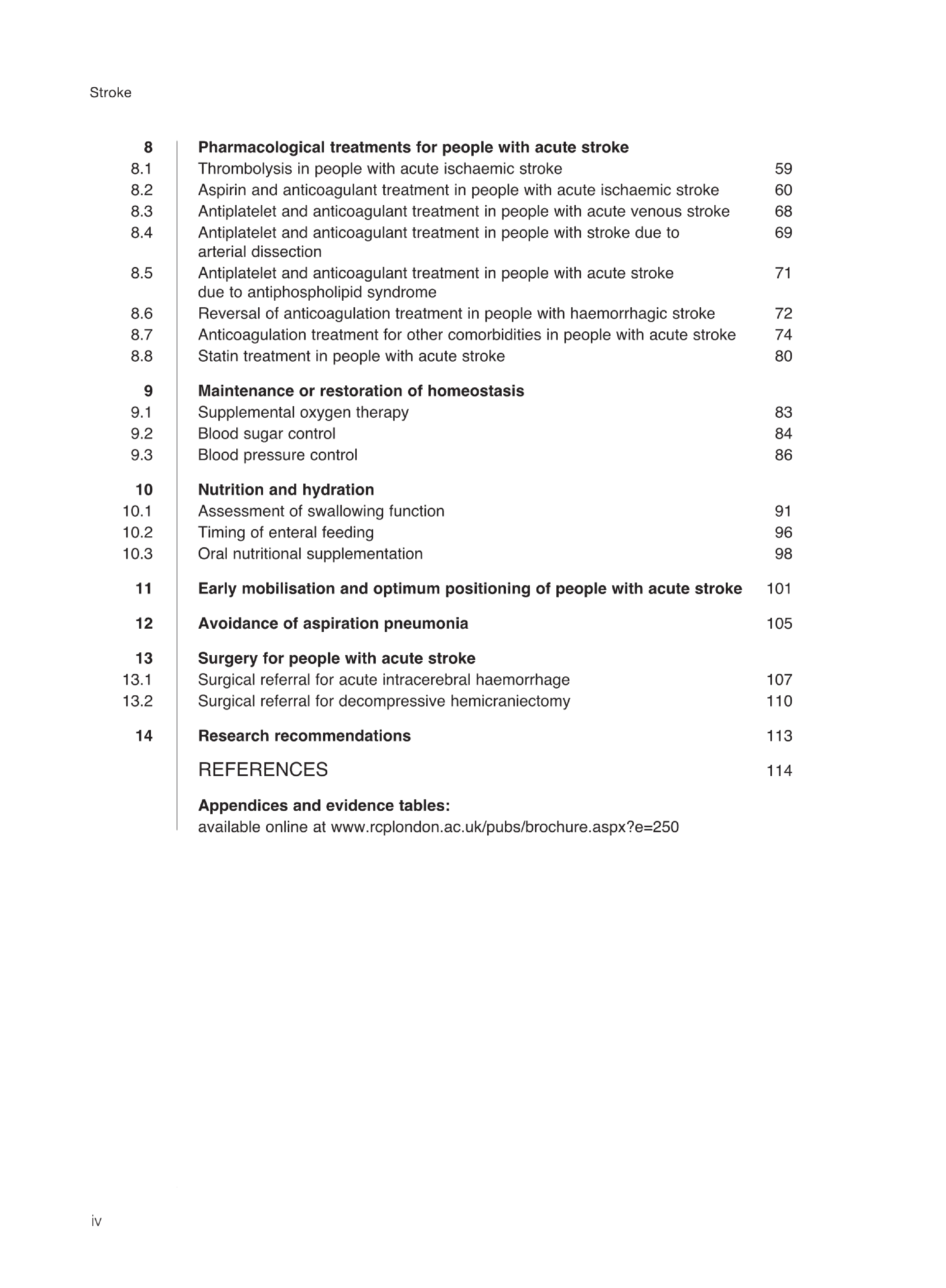 Stroke - National clinical guideline for diagnosis and initial management of acute stroke and transient ischaemic attack (TIA) - Page 5