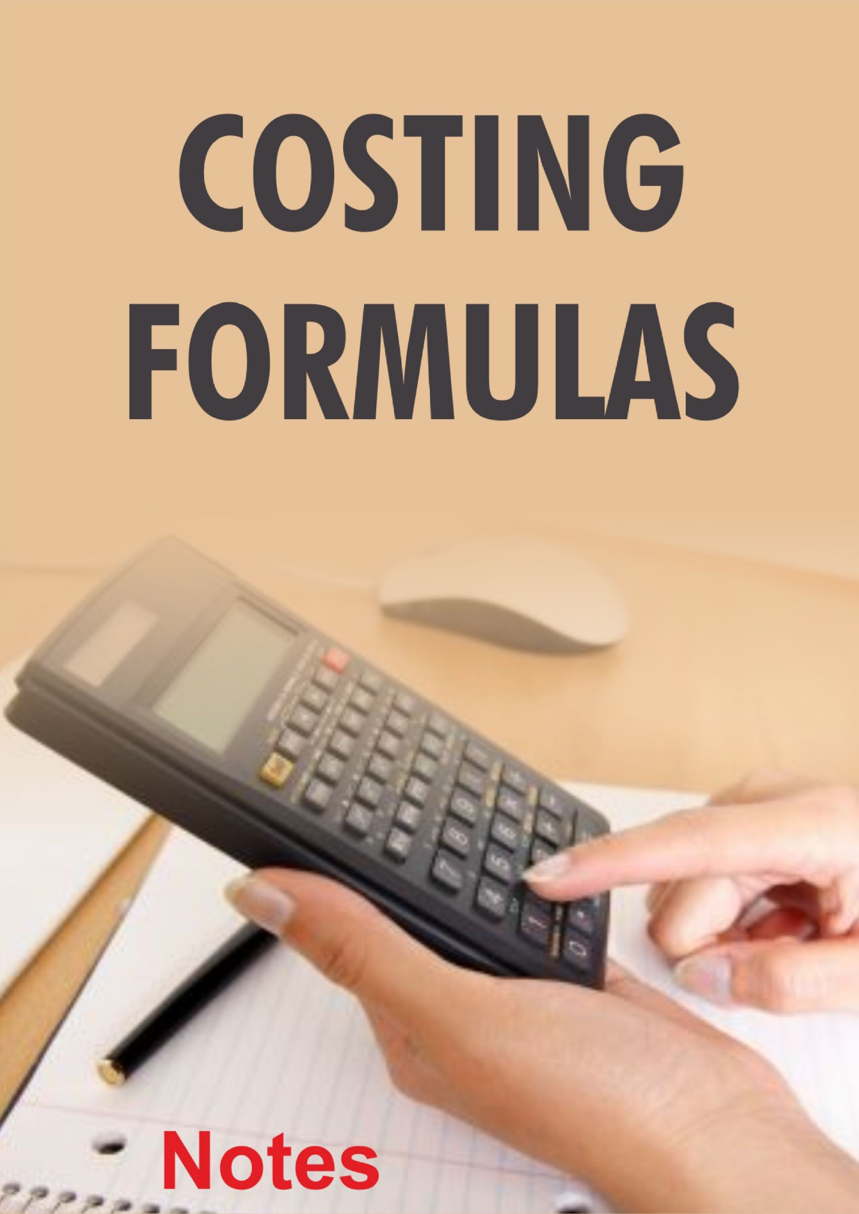Costing Formulas - Page 1