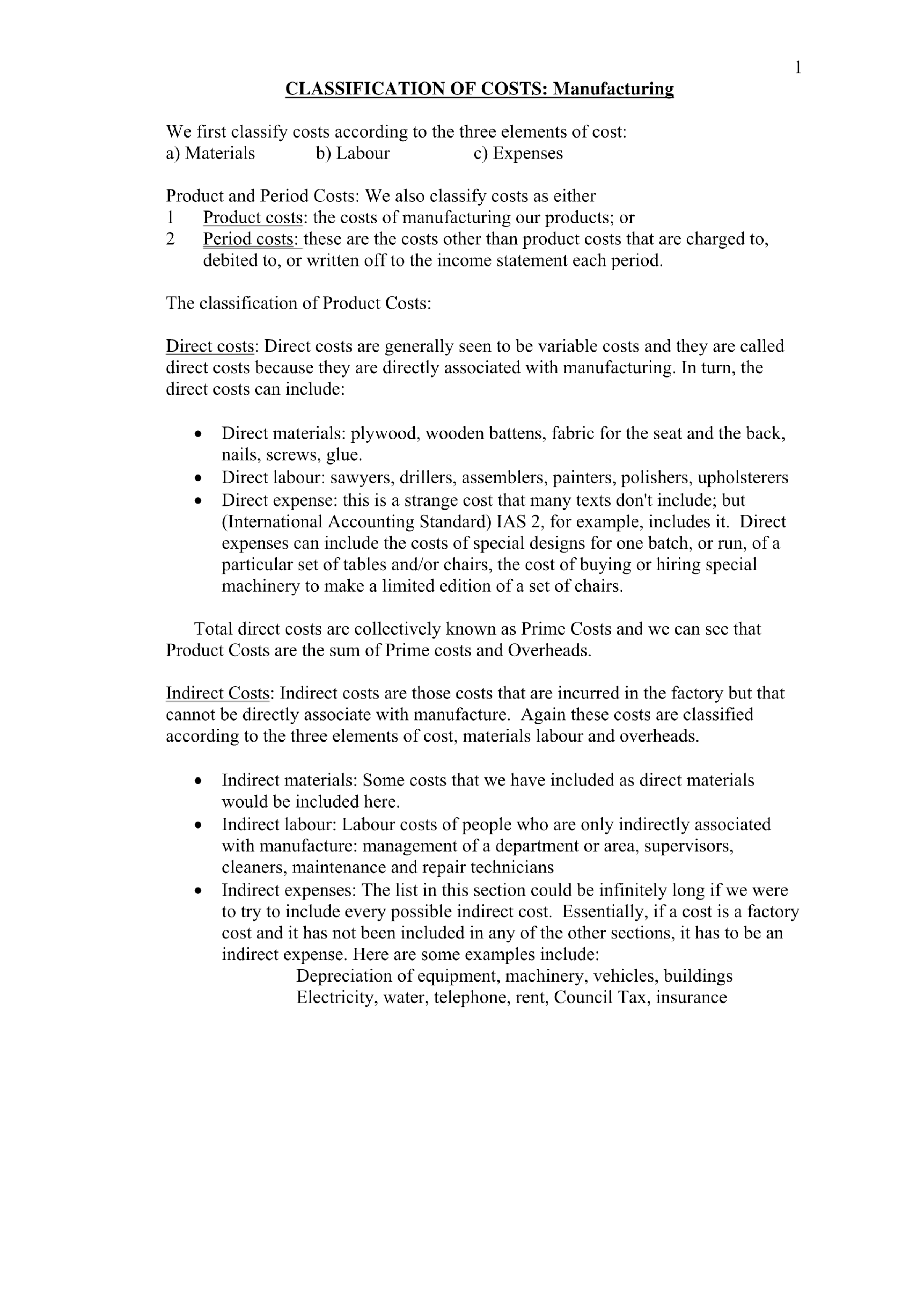 Costing Formulas - Page 2