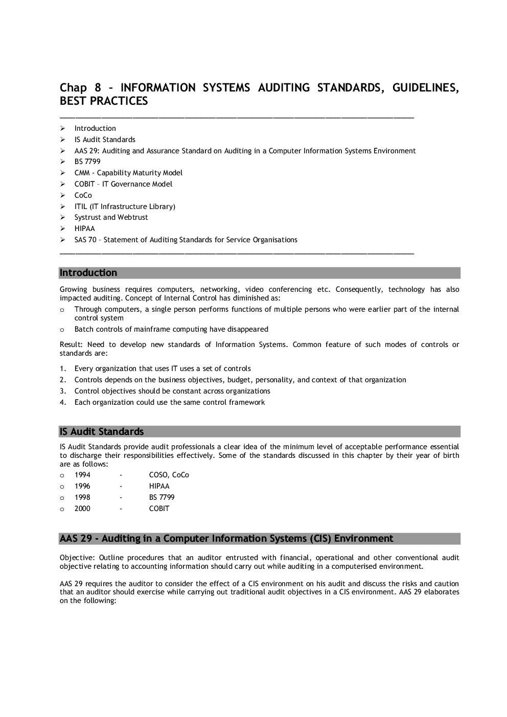 Information System Auditing - Page 2