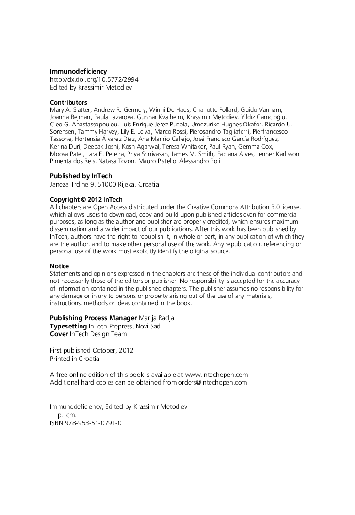 Immunodeficiency - Page 3