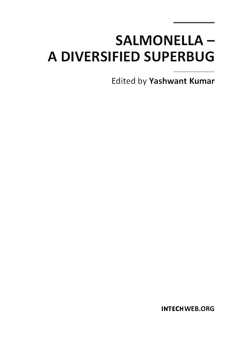 Salmonella-A Diversified Superbug - Page 2