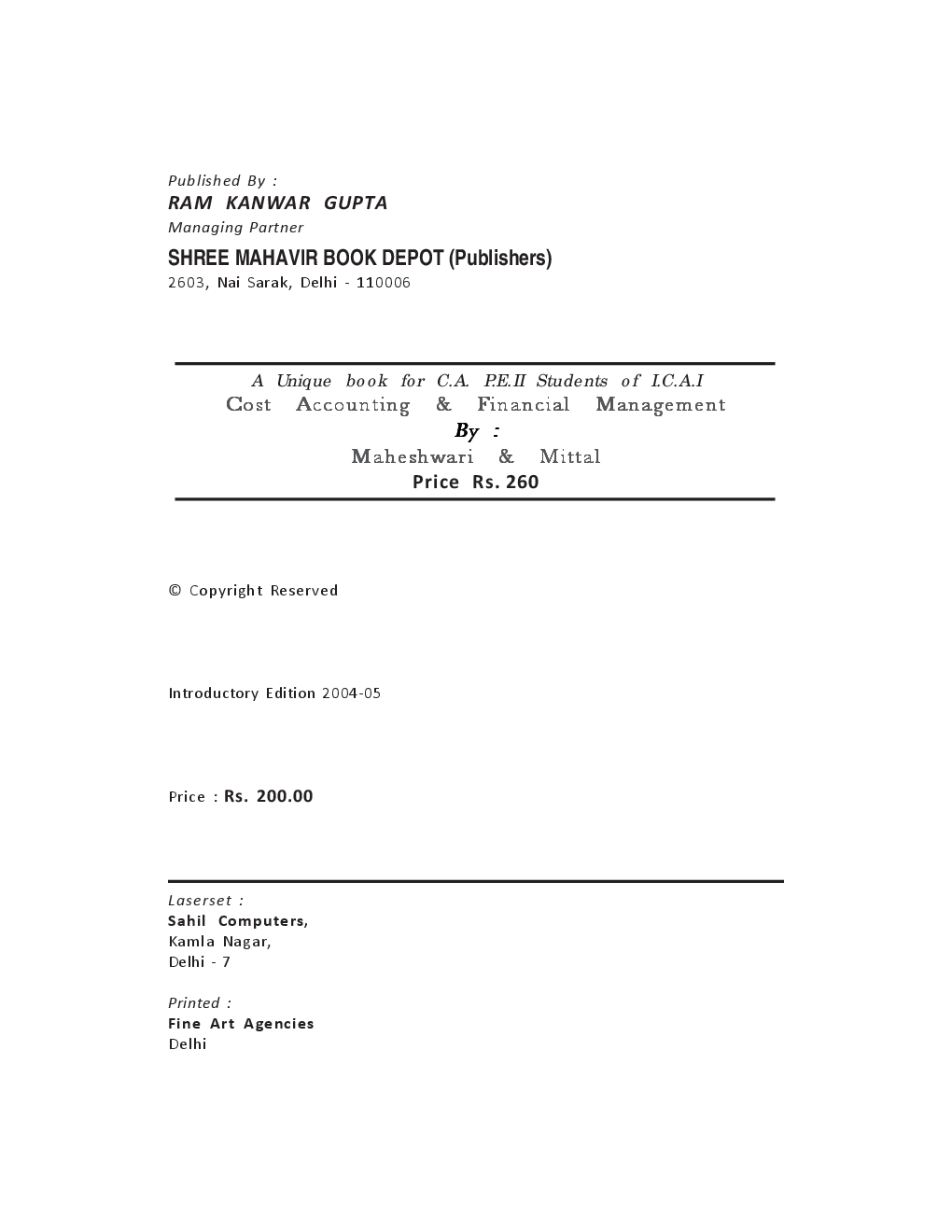 Information Technology (A Text Book For Paper-6 of Professional Education (Examination-II) of I.C.A.I) - Page 4