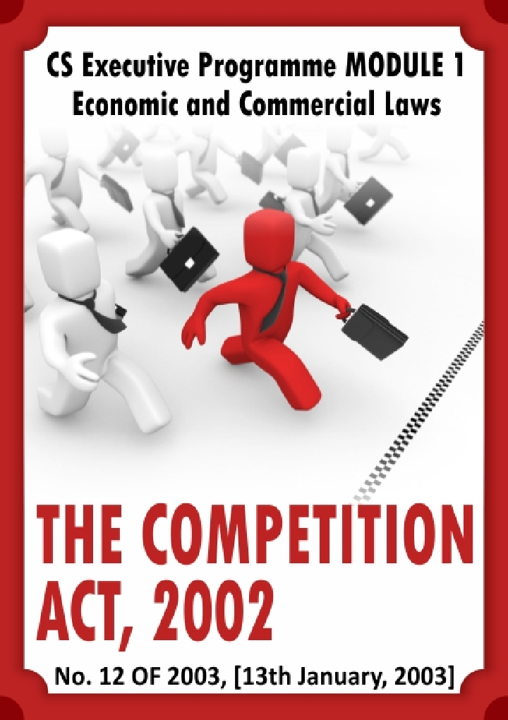 The Competition Act, 2002 - Page 1