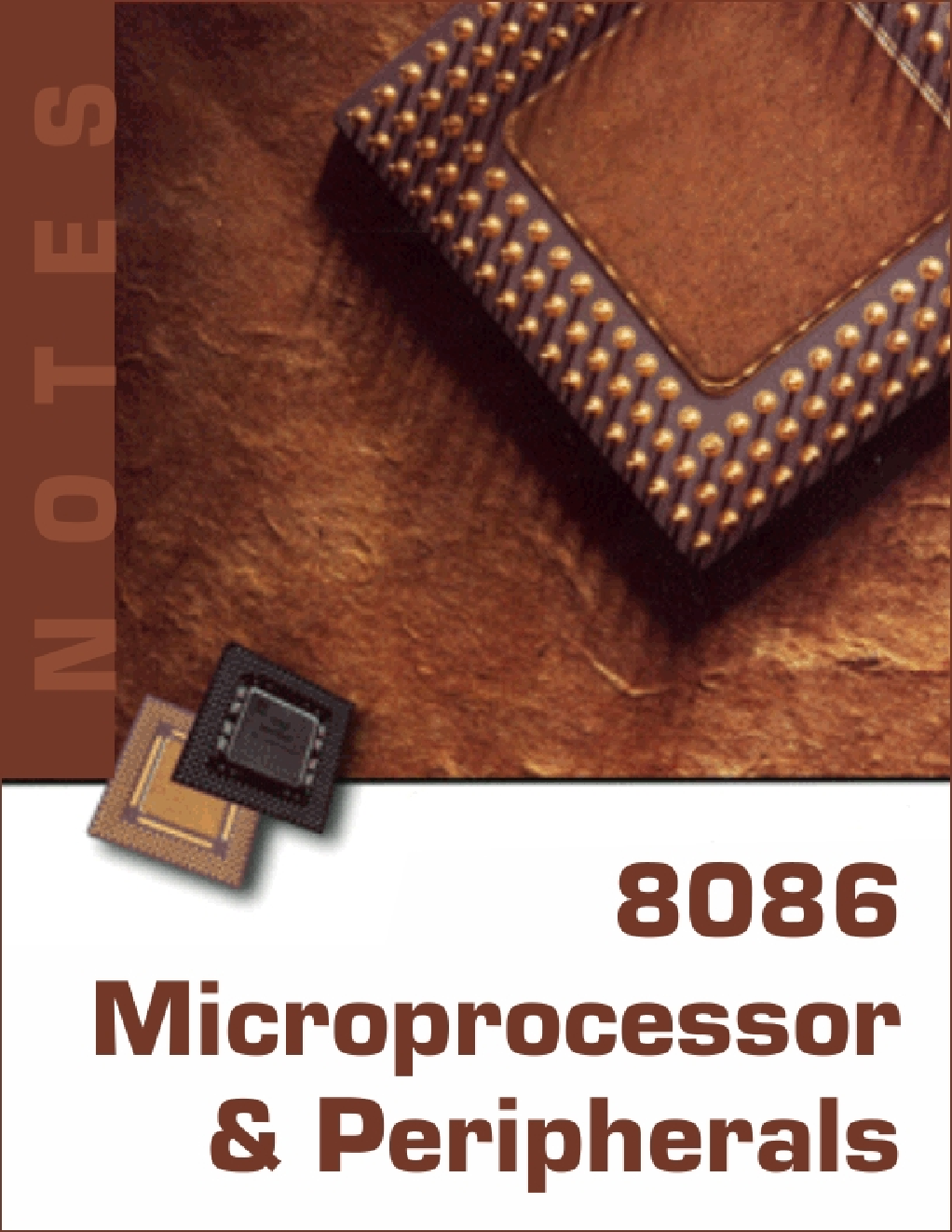 8086 Microprocessor & Peripherals Notes eBook - Page 1