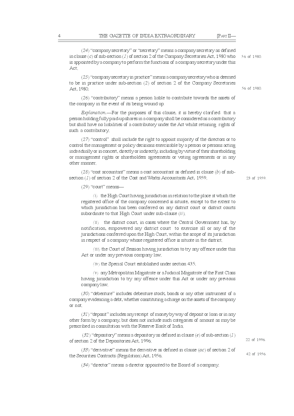 Official Gazette of India Companies Act 2013 eBook - Page 5
