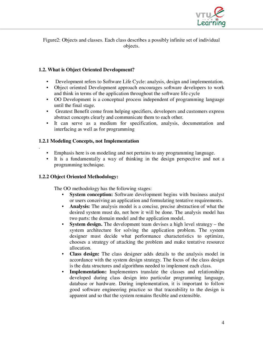 Object Oriented Modelling and Design Notes eBook - Page 5