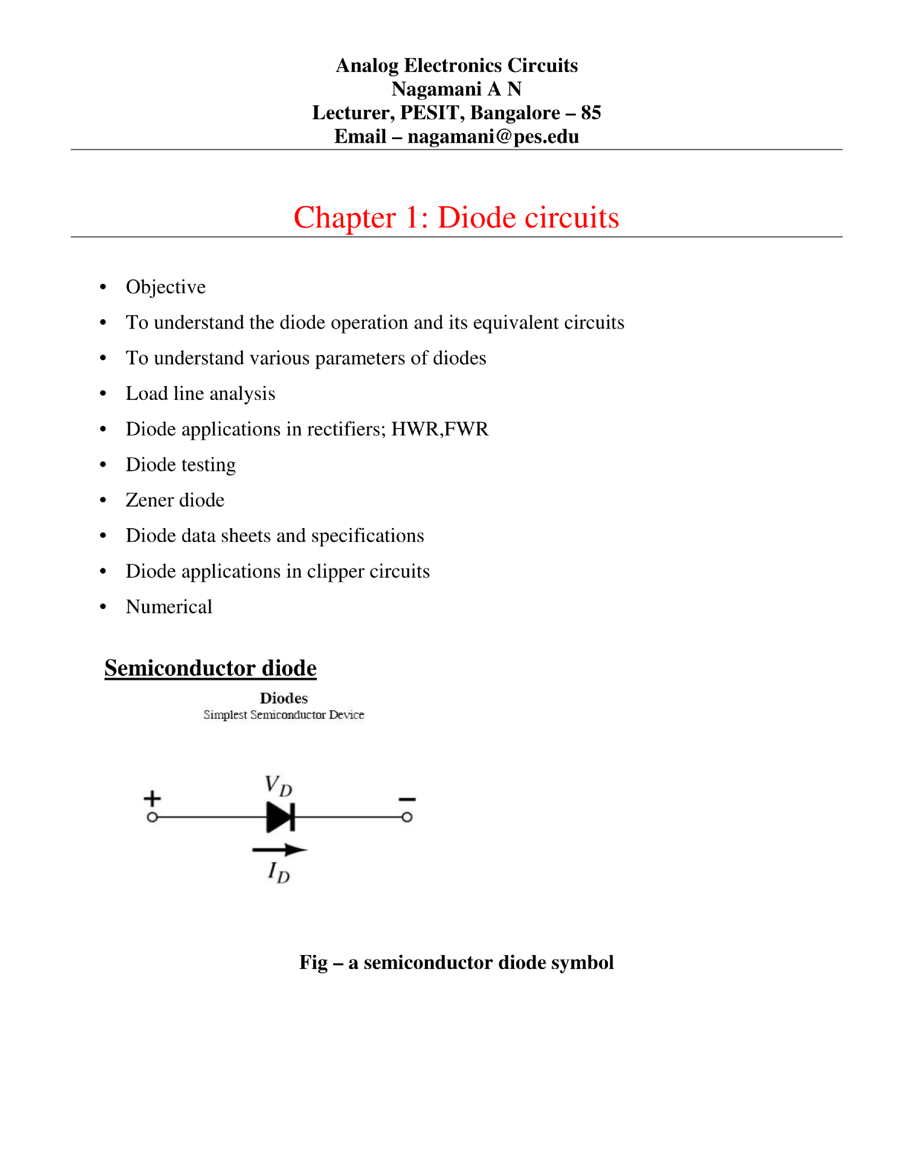 Analog Electronic Circuits Notes eBook - Page 2