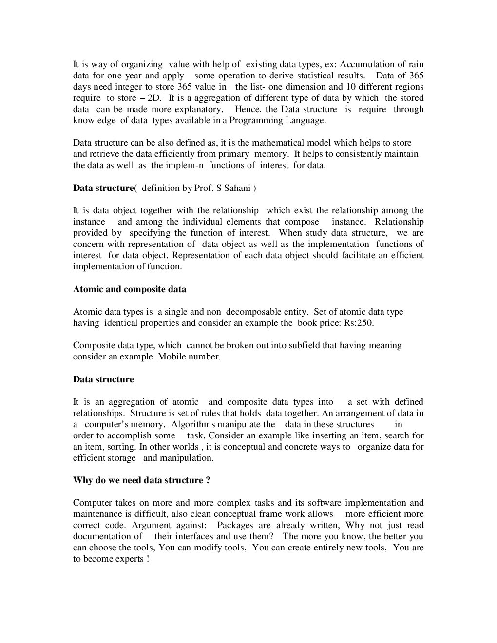 Data Structure Using C Notes - Page 3