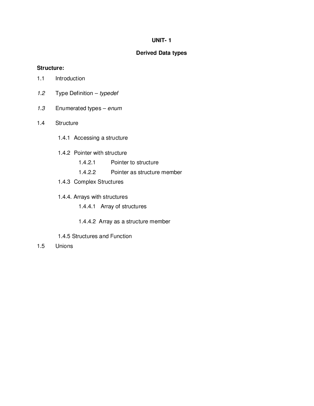 Data Structure Using C Notes - Page 5