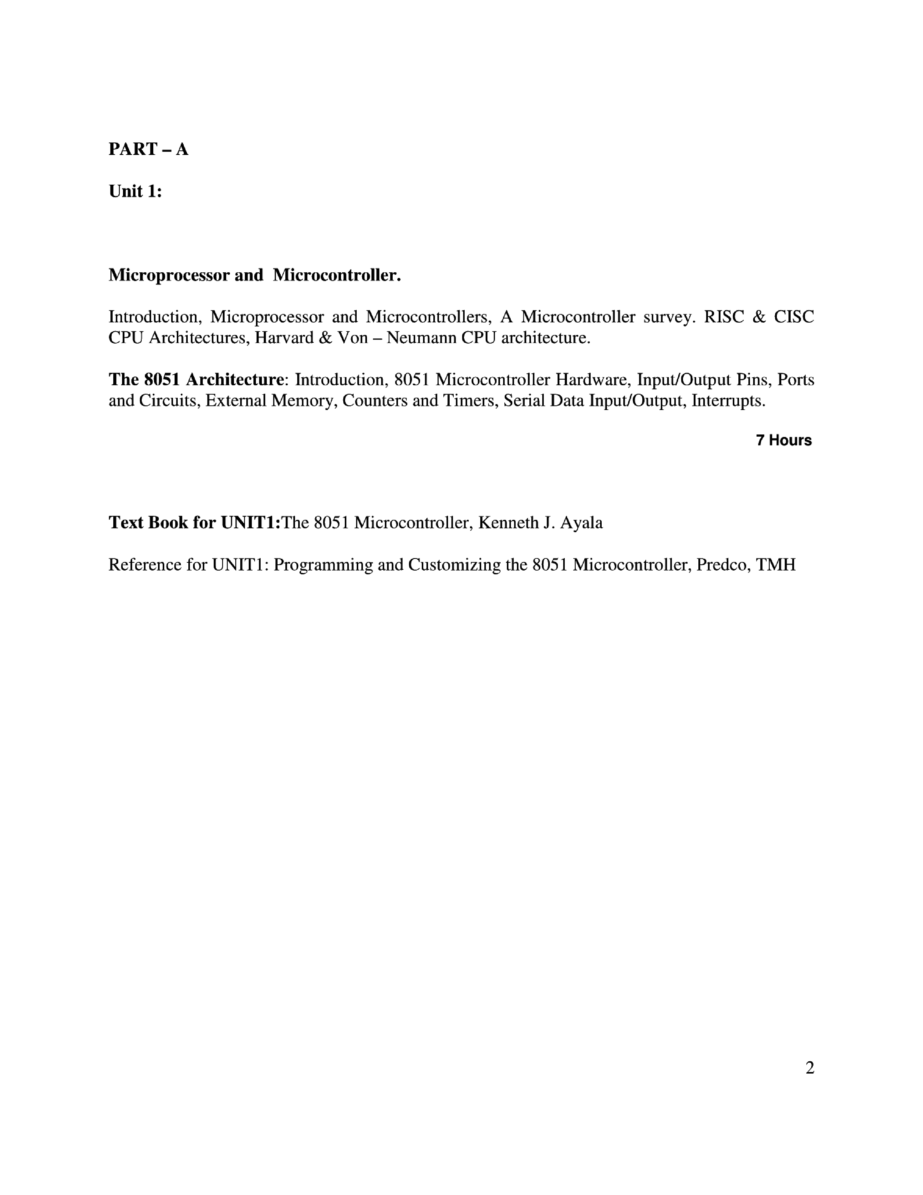 Micro controllers Notes eBook - Page 3