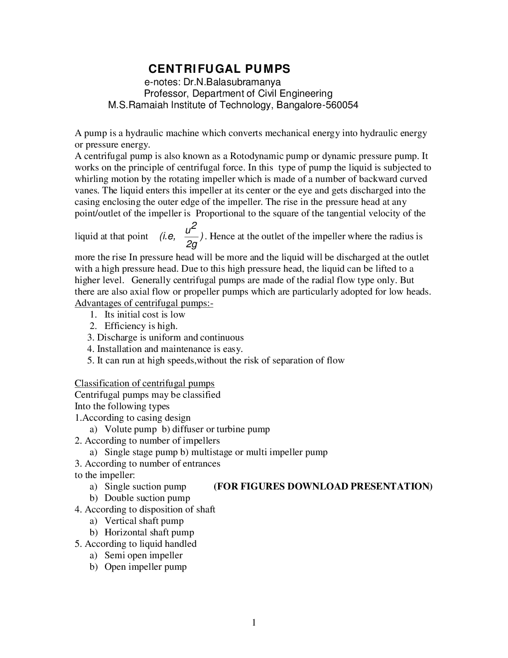 Hydraulics and Hydraulic Machines Notes eBook - Page 2