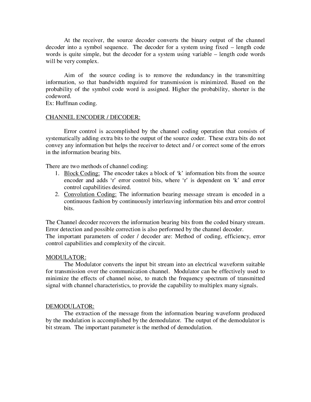 Digital Communication Theory Notes eBook - Page 5