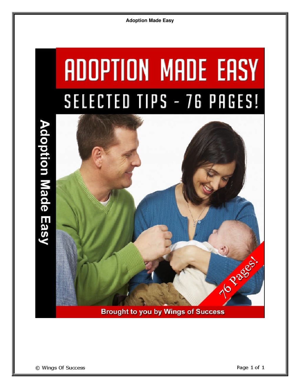 Adoption Made Easy - Page 1