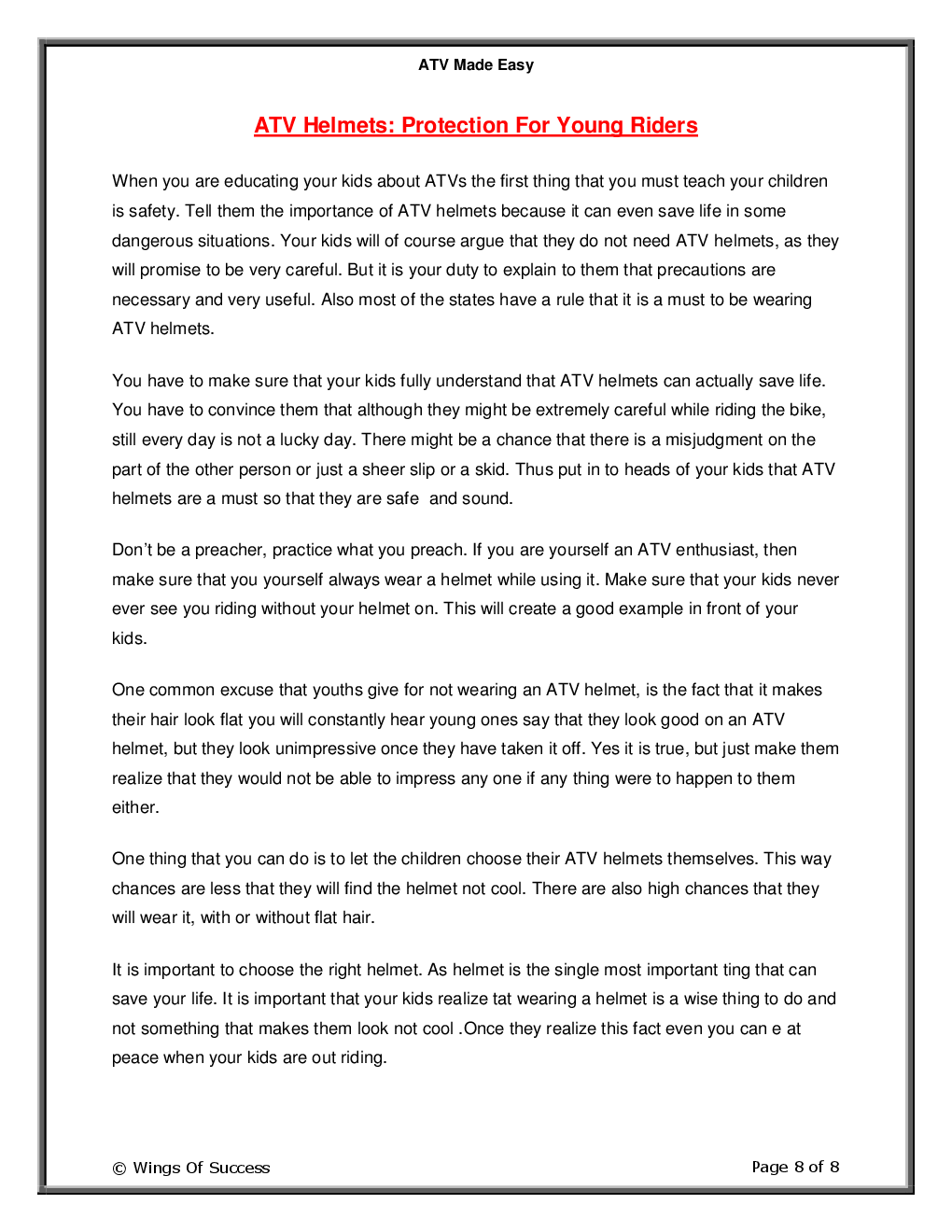 ATV Made Easy - Page 4