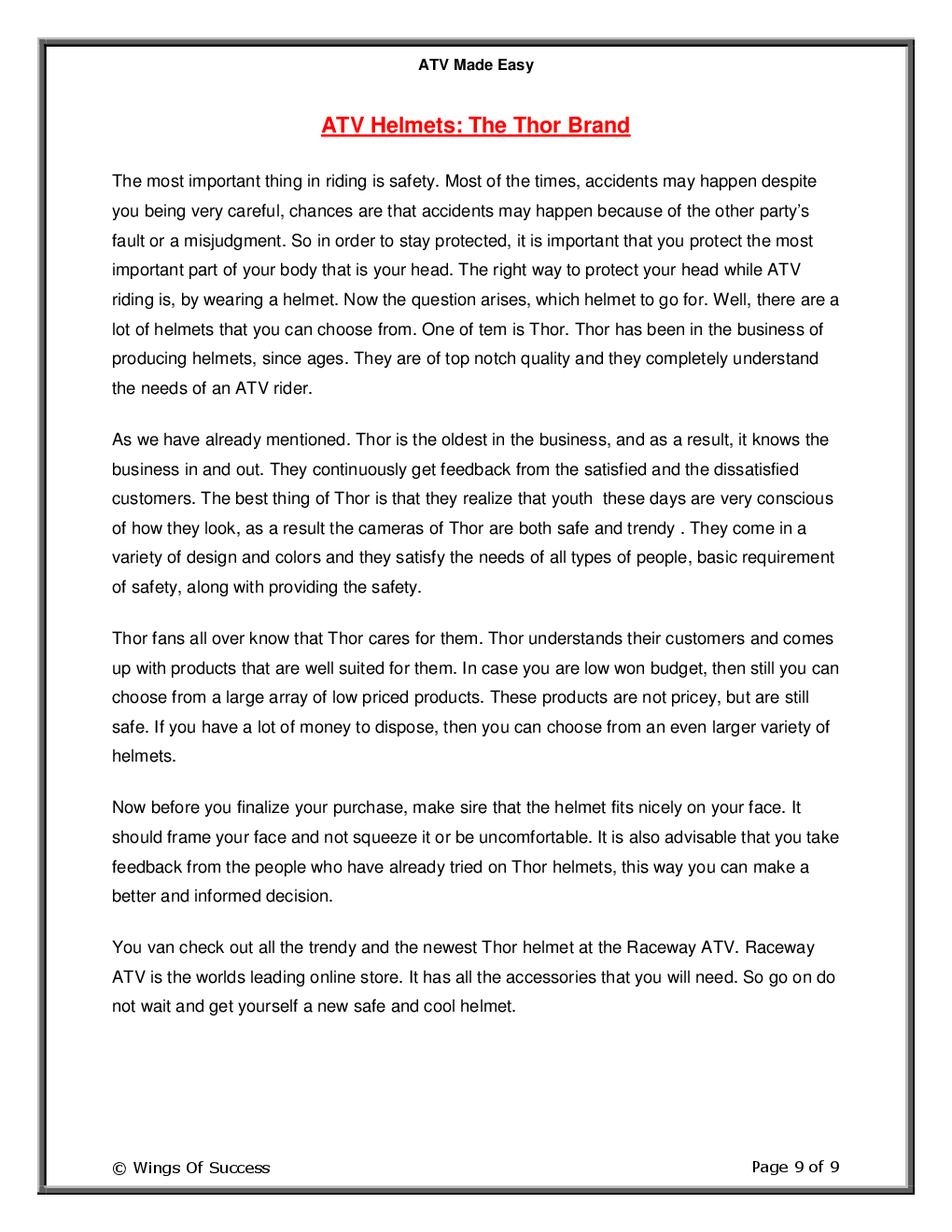 ATV Made Easy - Page 5