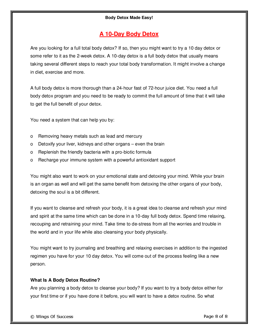 Body Detox Made Easy! - Page 3