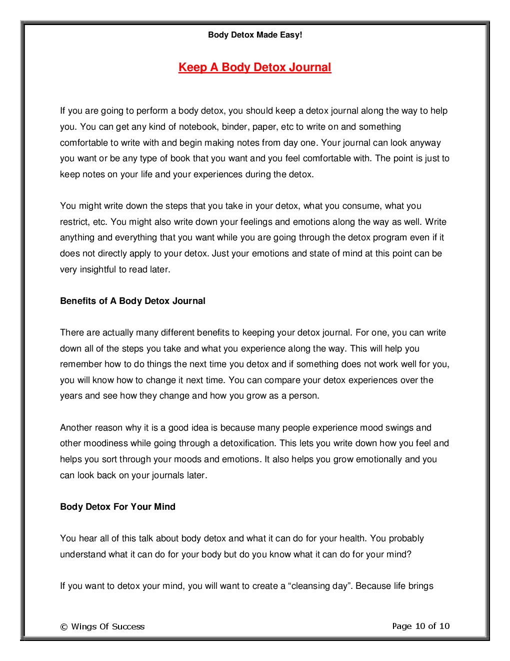 Body Detox Made Easy! - Page 5