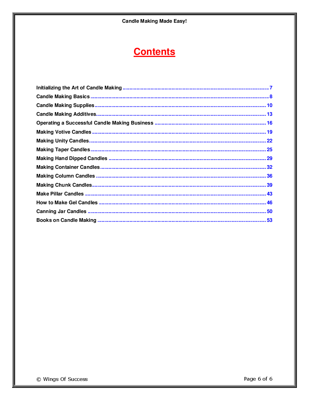 Candle Making Made Easy! - Page 2