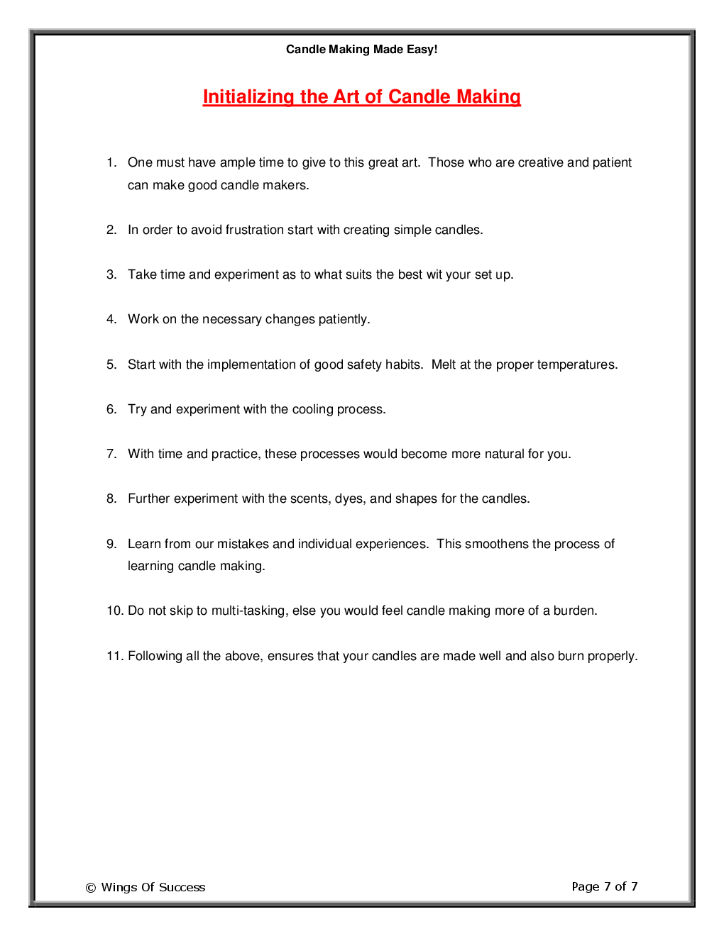 Candle Making Made Easy! - Page 3