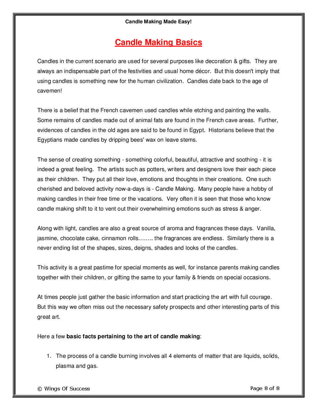 Candle Making Made Easy! - Page 4