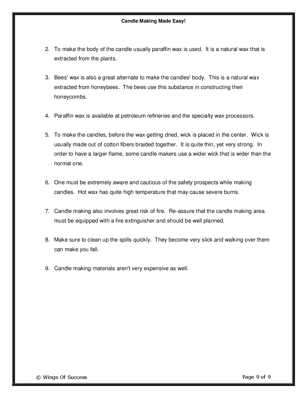 Candle Making Made Easy! - Page 5