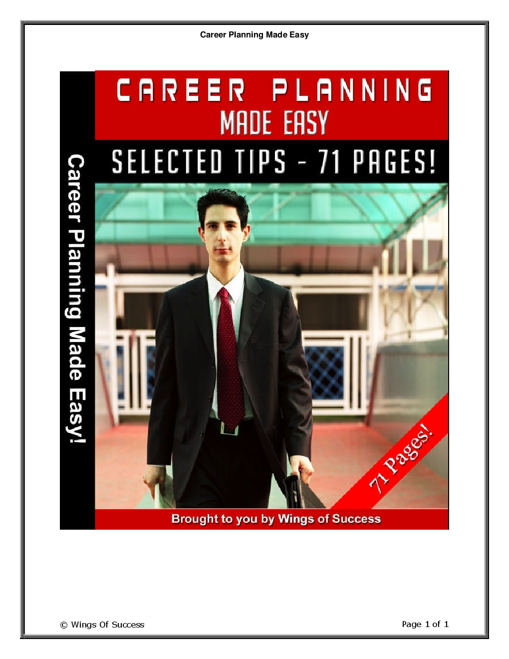 Career Planning Made Easy - Page 1