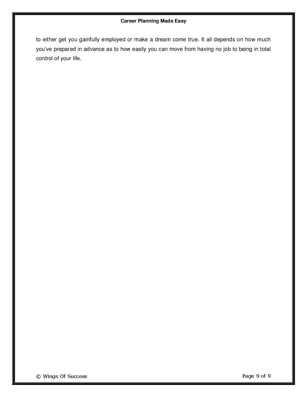 Career Planning Made Easy - Page 4