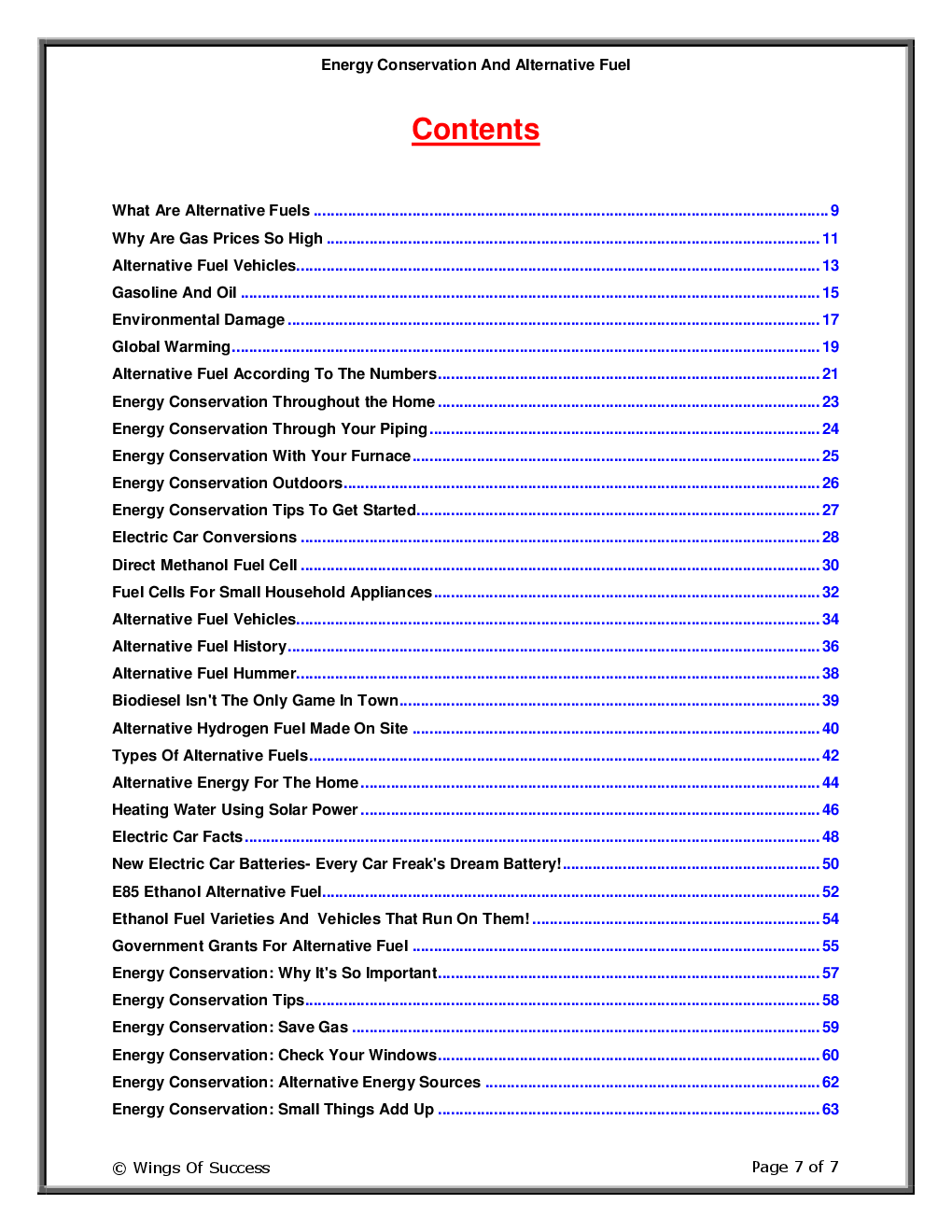 Energy Conservation And Alternative Fuel - Page 2