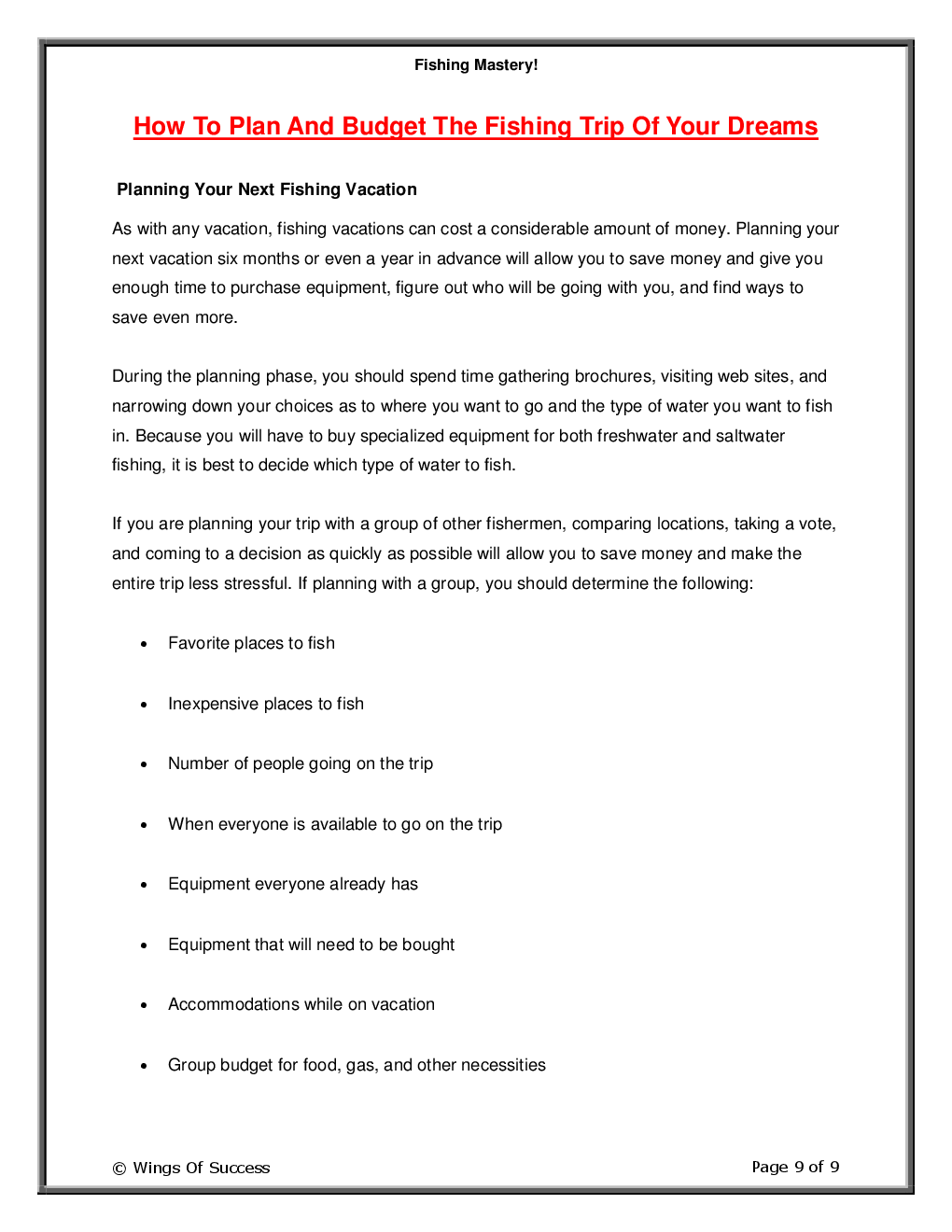 Fishing Mastery! - Page 4