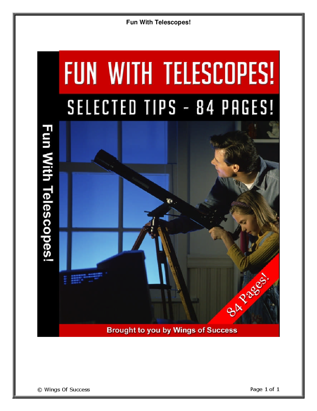 Fun With Telescopes! - Page 1