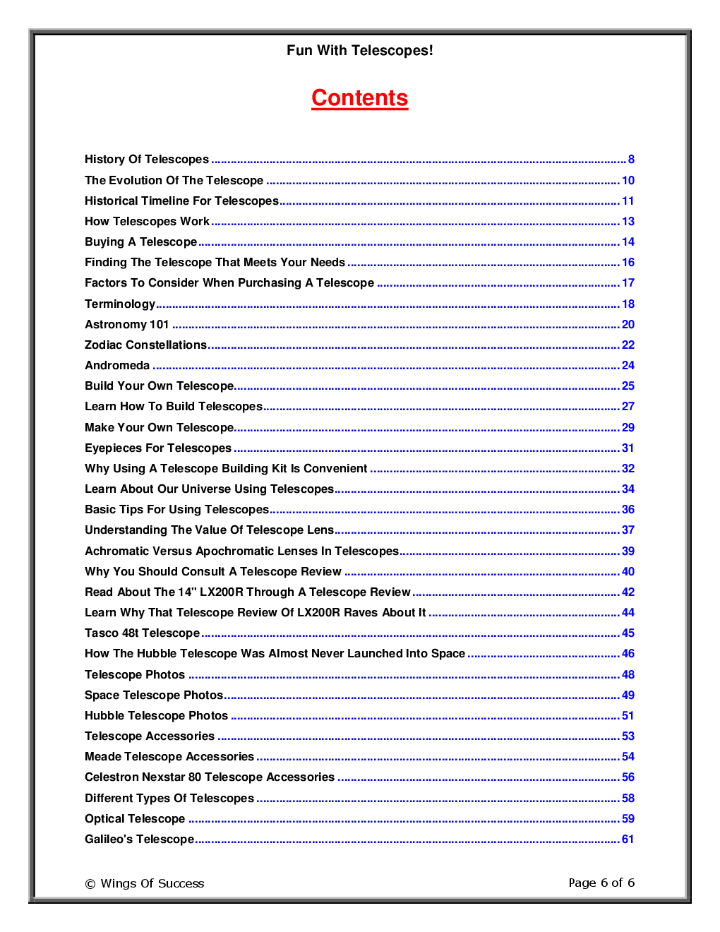 Fun With Telescopes! - Page 2