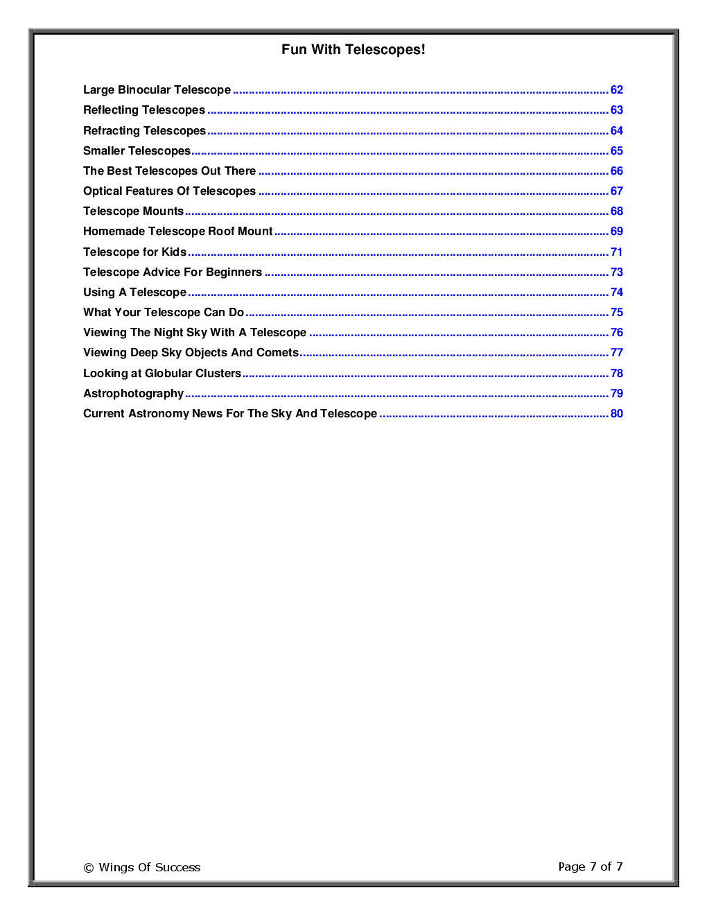 Fun With Telescopes! - Page 3