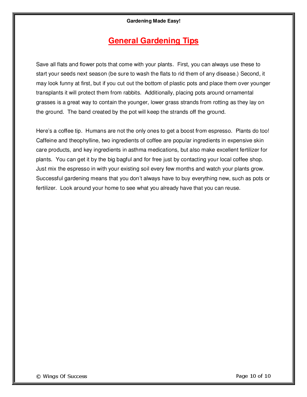 Gardening Made Easy! - Page 5