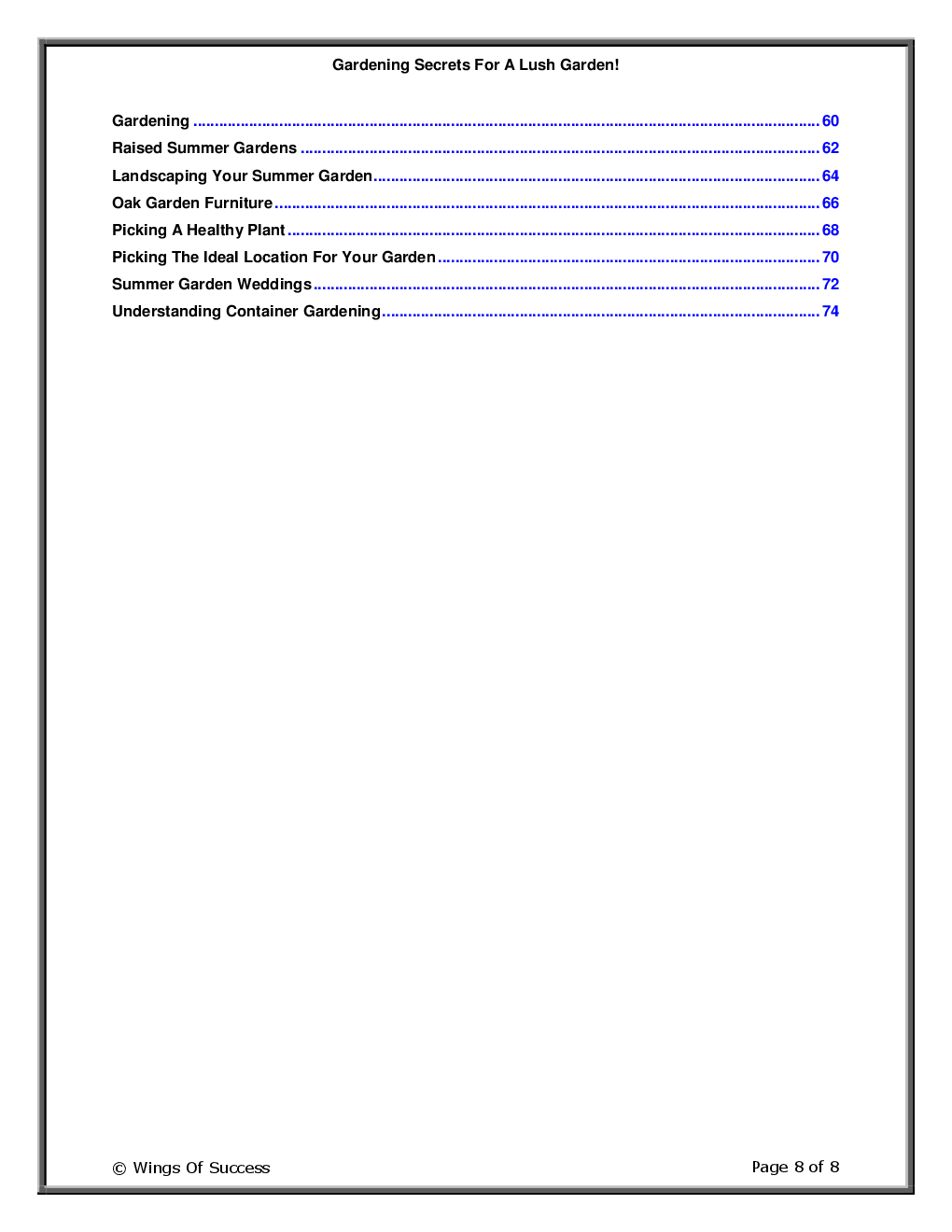 Gardening Secrets For A Lush Garden! - Page 3