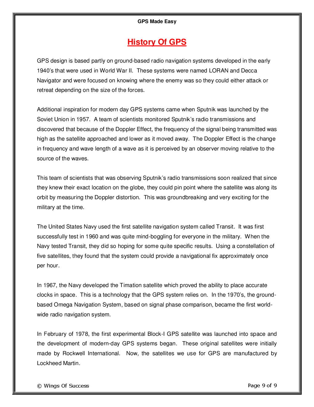 GPS Made Easy - Page 4