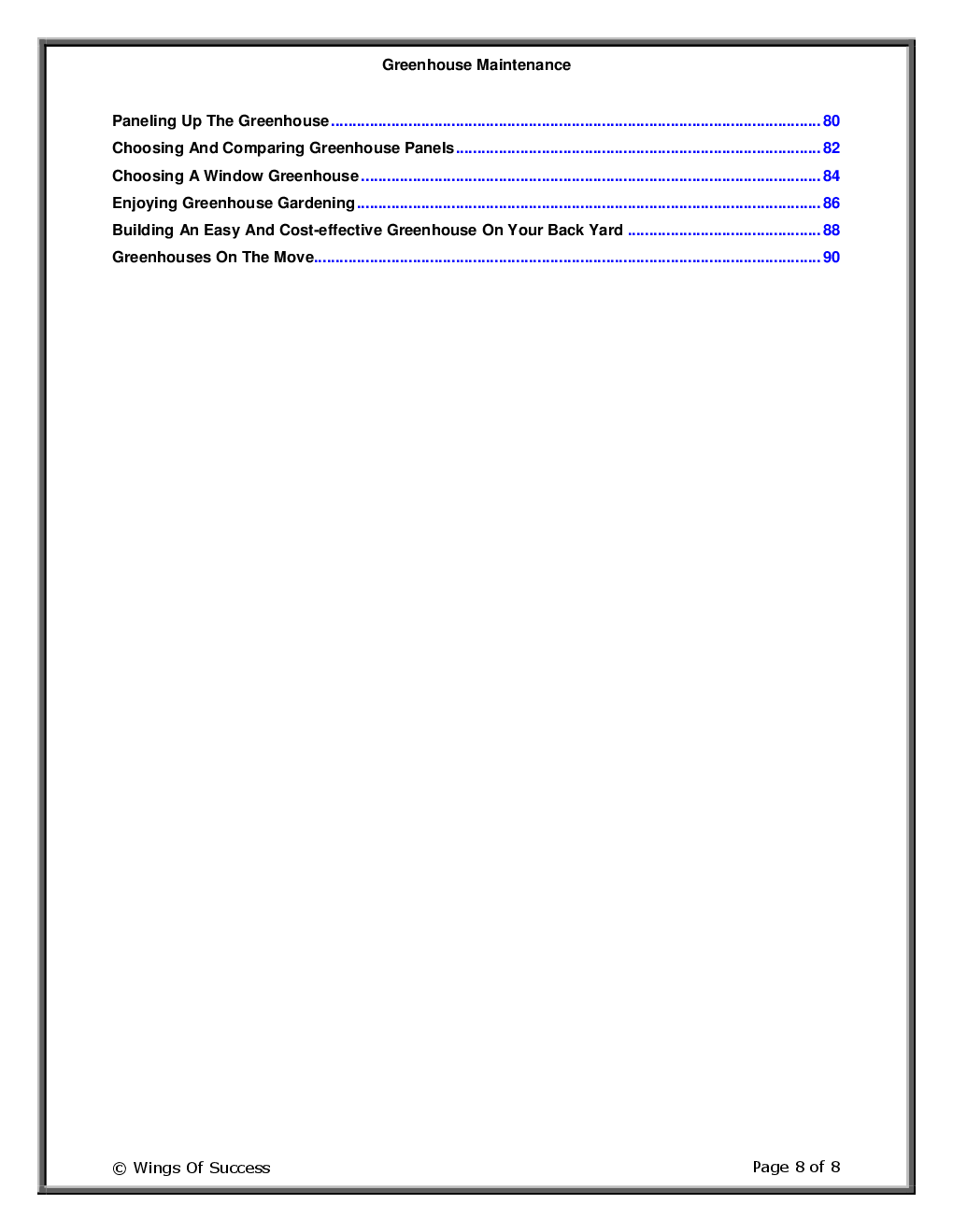 Greenhouse Maintenance - Page 3