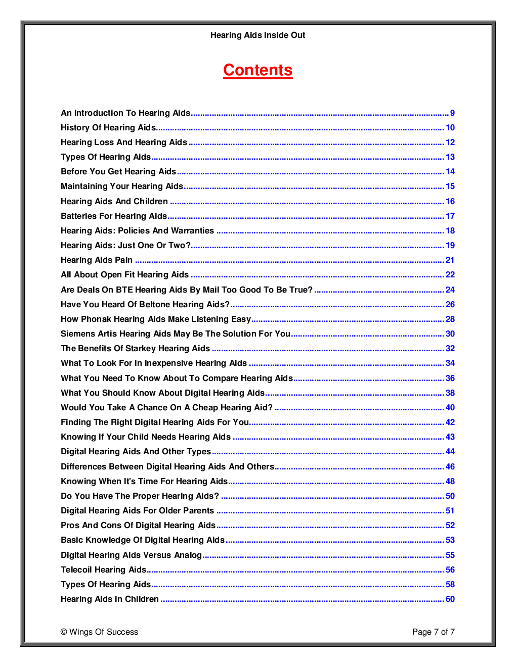 Hearing Aids Inside Out - Page 2