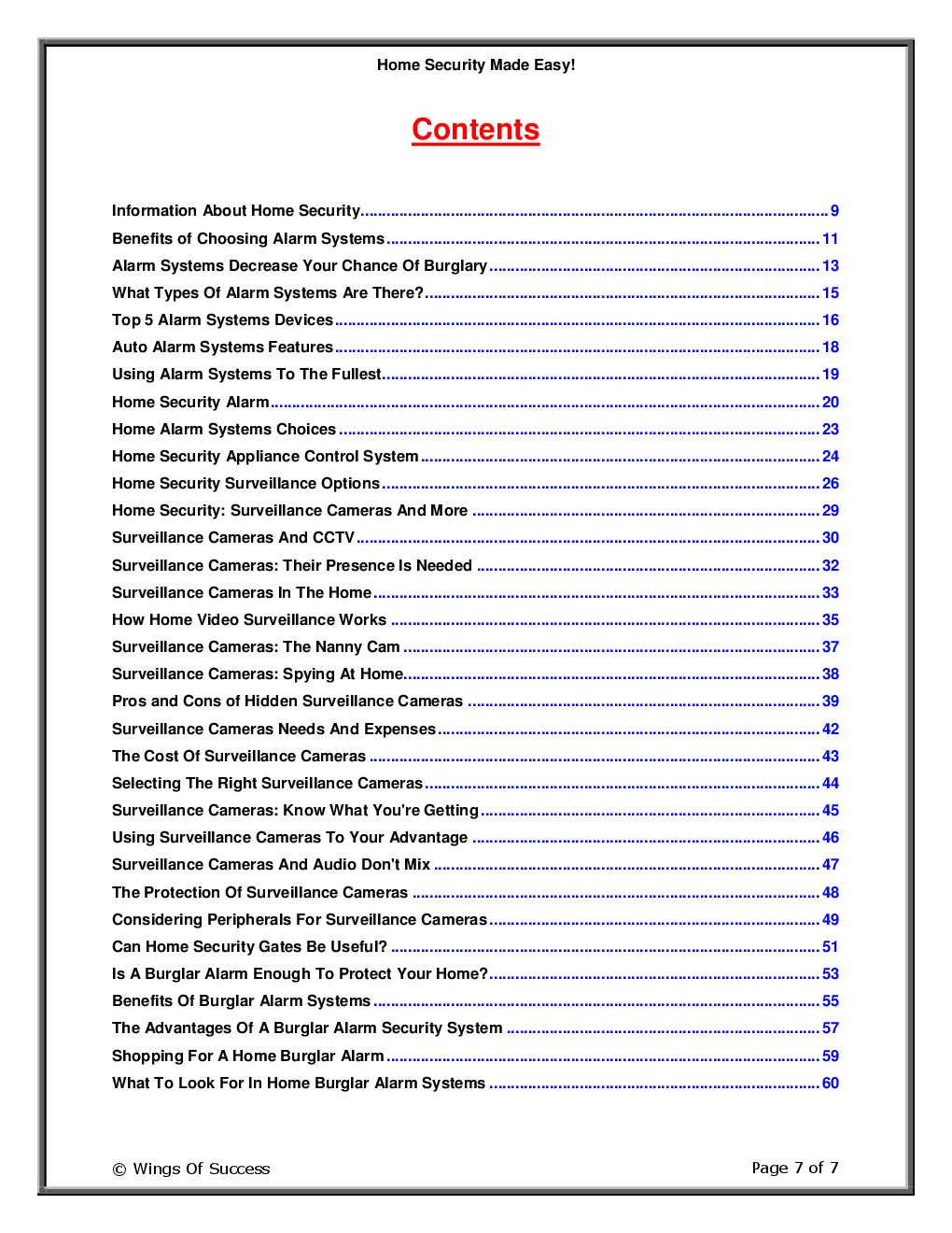Home Security Made Easy! - Page 2